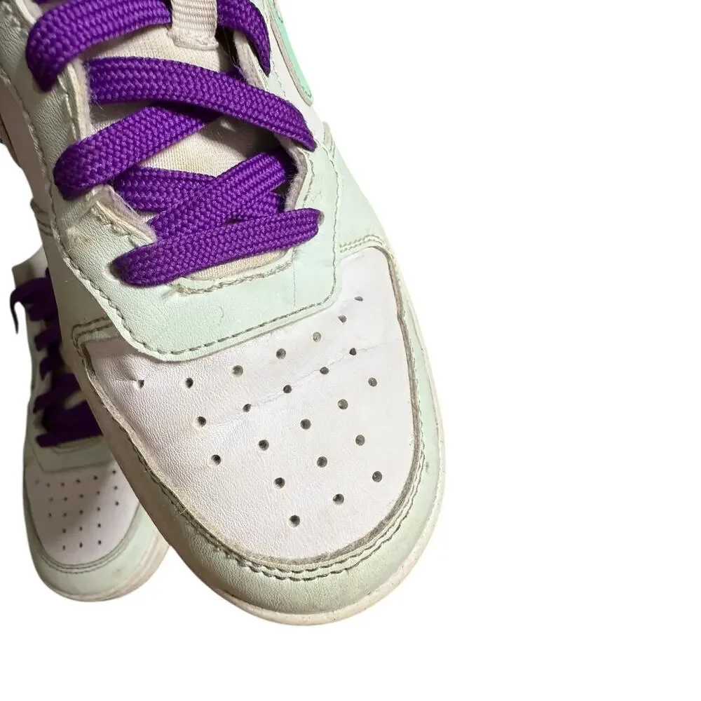 Nike Court Borough Low Recraft Youth Size US 3,5Y White/Mint FZ3539-100